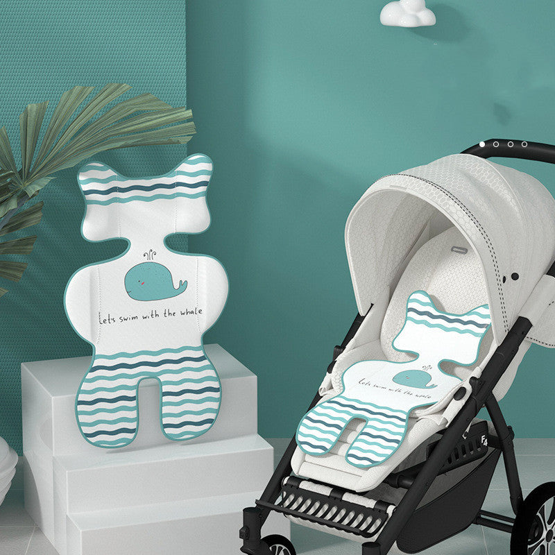 Summer Stroller: Kylplats med 3D-luftmesh och andningsbar vattentät matta