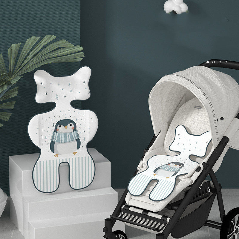 Summer Stroller: Kylplats med 3D-luftmesh och andningsbar vattentät matta