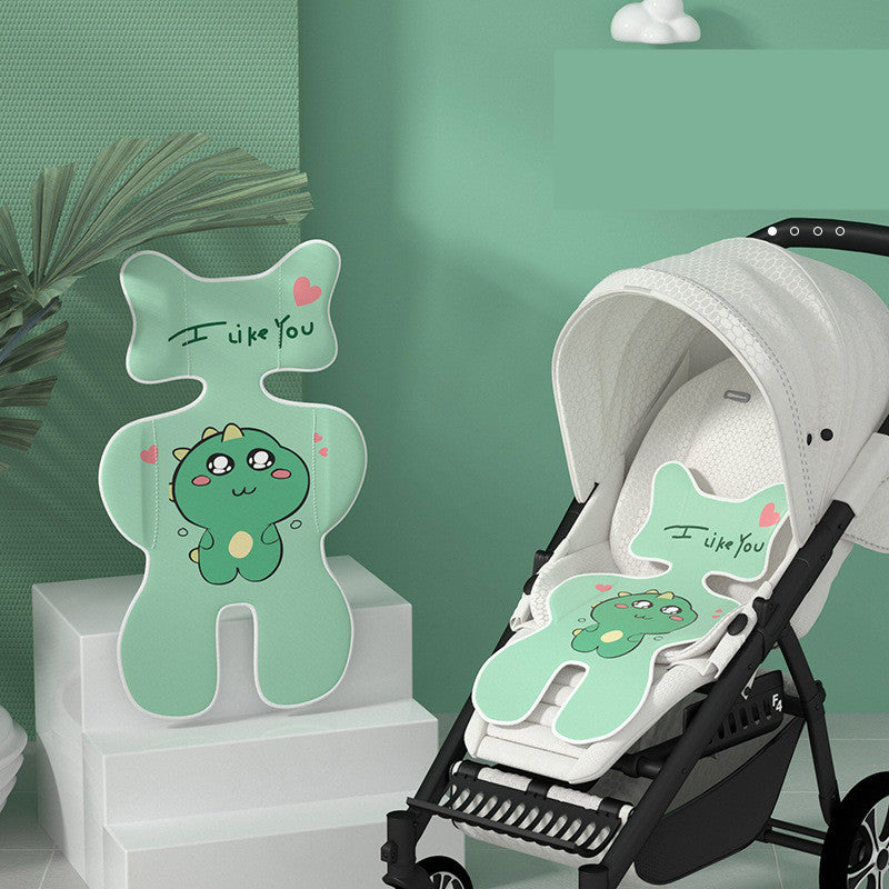 Summer Stroller: Kylplats med 3D-luftmesh och andningsbar vattentät matta