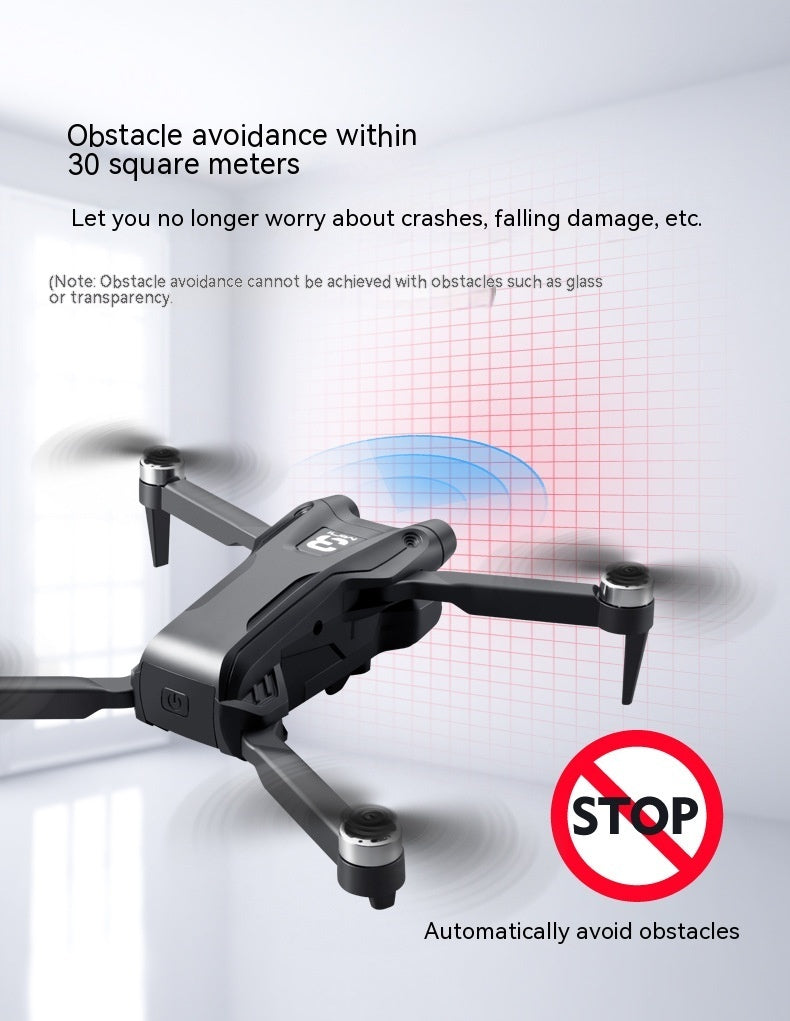 UAV med optisk flödespositionering och dubbelkamera