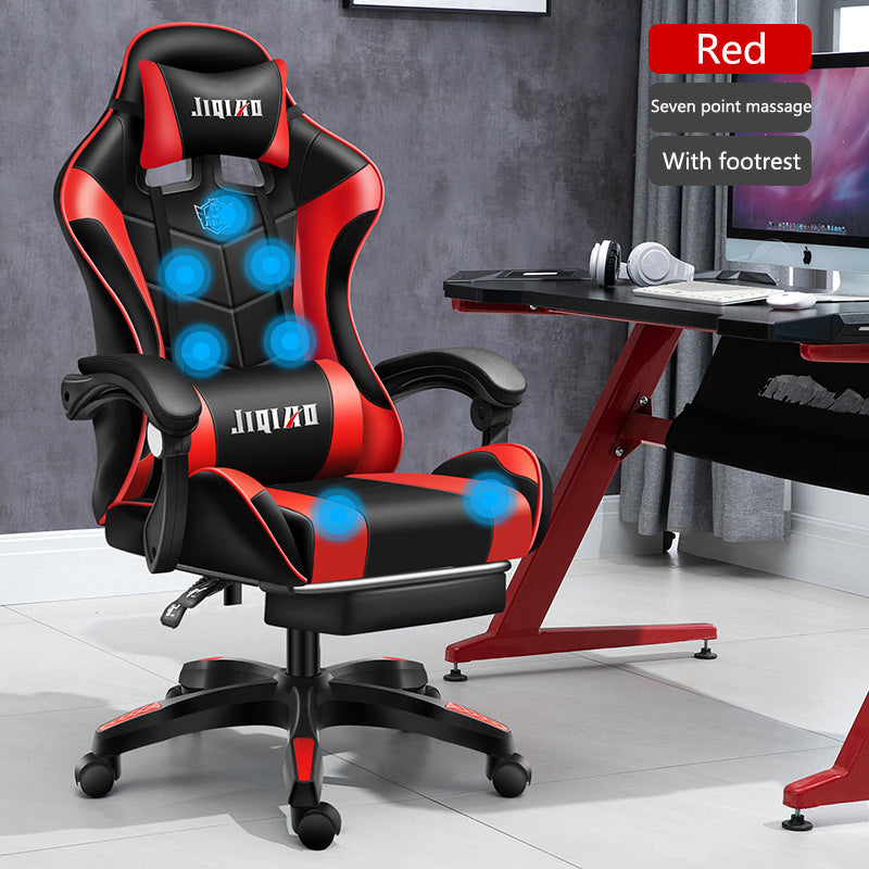 datorstol för hemmet, komfortabel och ergonomisk, perfekt för dormitorier och gaming, med svängbar funktion