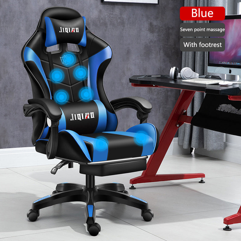 datorstol för hemmet, komfortabel och ergonomisk, perfekt för dormitorier och gaming, med svängbar funktion