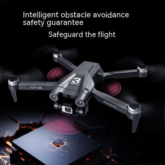 UAV med optisk flödespositionering och dubbelkamera