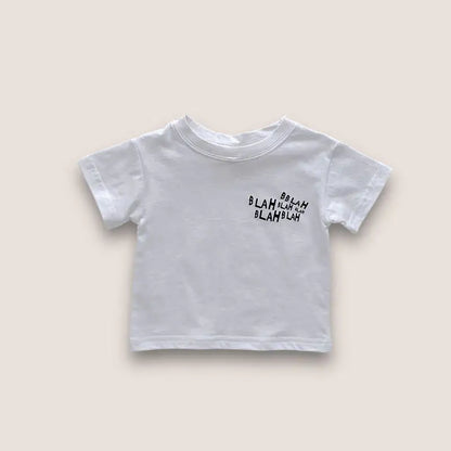 Barn T-shirt och Jeansoverall