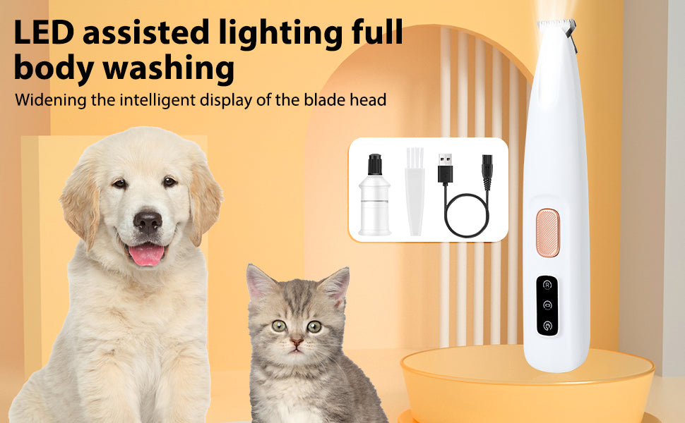 Hundklotrimmer - Elektrisk Trimmer för Hundklor