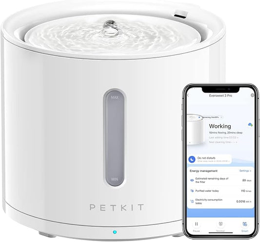 Petkit automatisk smart dricksfontän