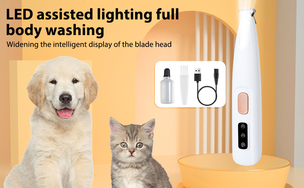 Hundklotrimmer - Elektrisk Trimmer för Hundklor