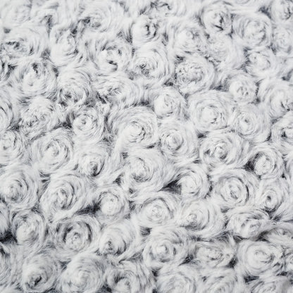 Swirl Rose Velvet Hundbädd